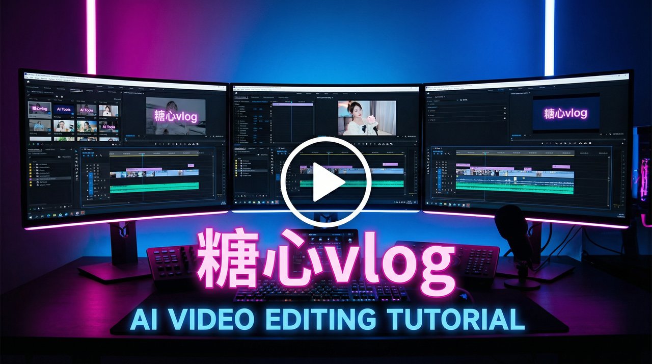 黄色仓库AI视频剪辑教程